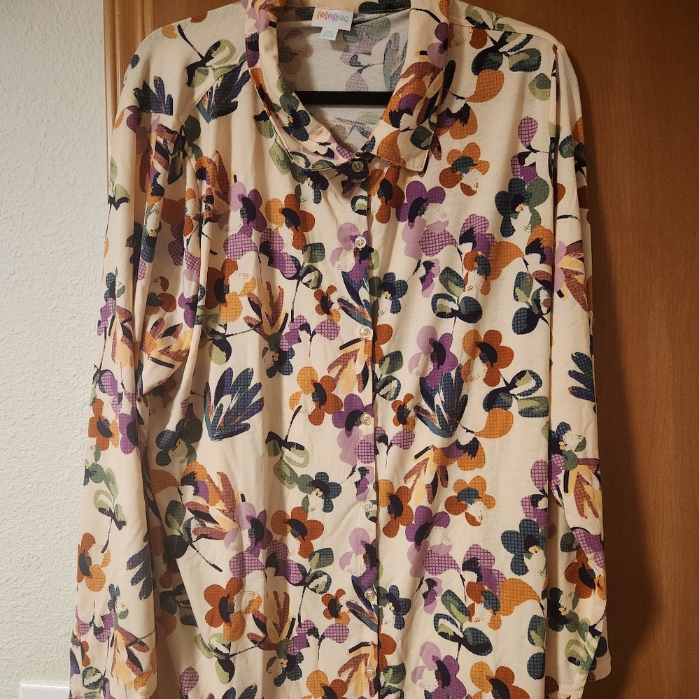 Floral Long Sleeve Blouse